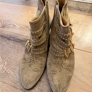 Chloe Susanna Taupe Boots